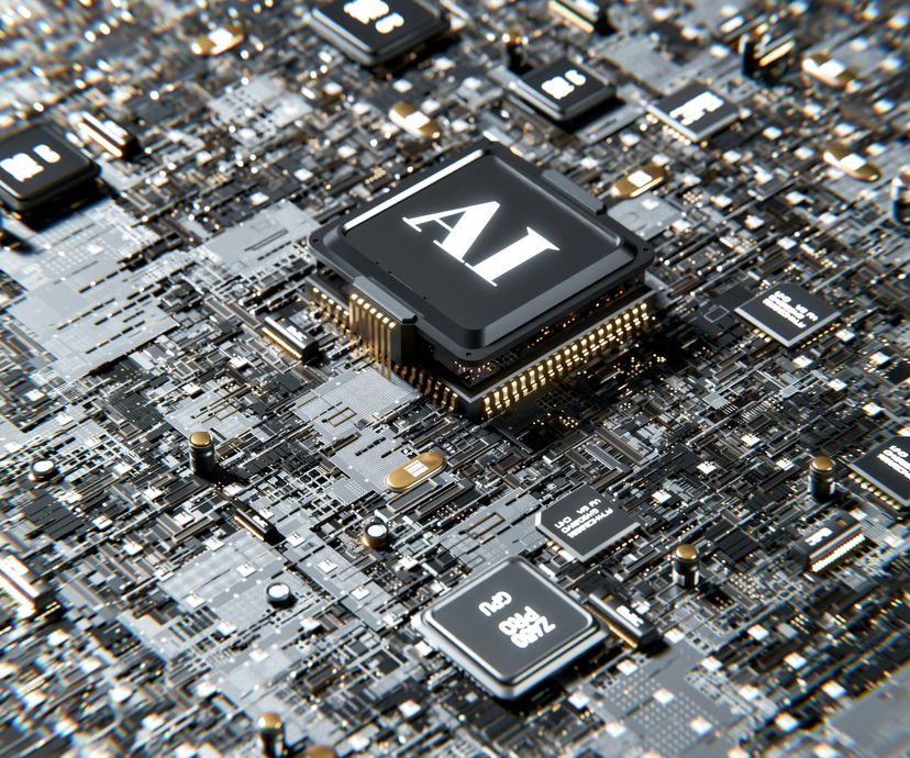 Render von Elektrobauteilen mit AI Bezeichnung